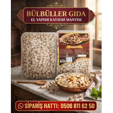 Bülbüller El Yapımı Kayseri Mantısı 500 gr Bülbüller El Yapımı Kayseri Mantısı 500 gr